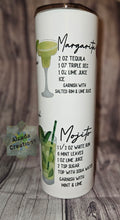 Load image into Gallery viewer, Drink Recipe Tumbler