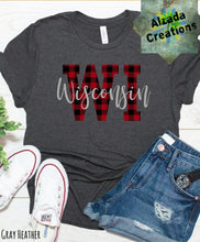 Load image into Gallery viewer, Buffalo Plaid Wisconsin