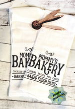 Load image into Gallery viewer, Flour Sack /Tea Towel (Mommy's Bakery)