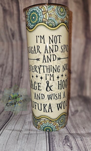 Sage & Hood (Tumbler)