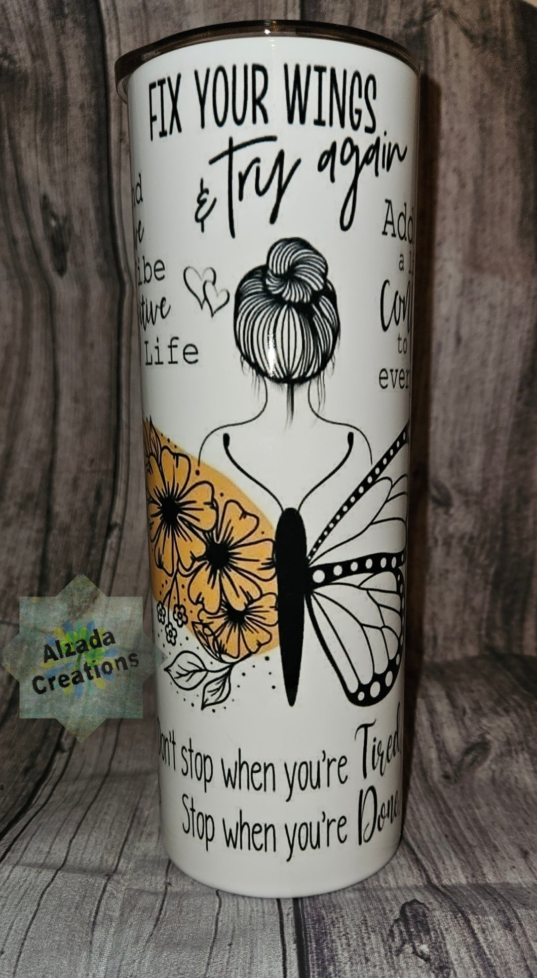 Positive Affirmations Tumbler