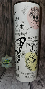 Positive Affirmations Tumbler