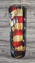 Load image into Gallery viewer, American Flag Fishing Tumbler

