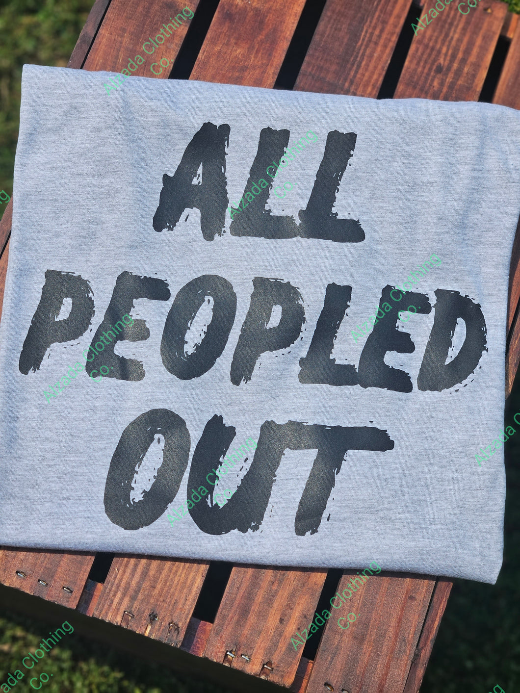 All Peopled Out