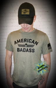 American Bad Ass Graphic T-Shirt