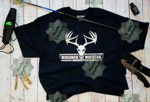 Wisconsin Whitetail Addiction (Sliver Print)