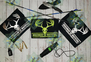 Wisconsin Whitetail Addiction( Neon Green Print)