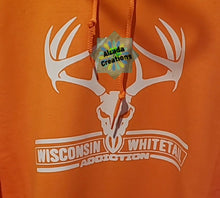 Load image into Gallery viewer, Wisconsin Whitetail Addiction (White Print)
