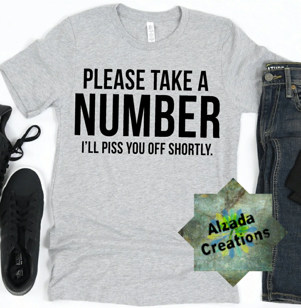 Please Take A Number