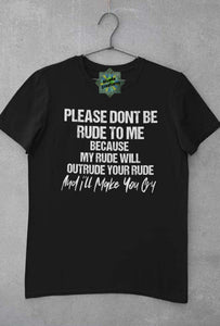 Don't Be Rude