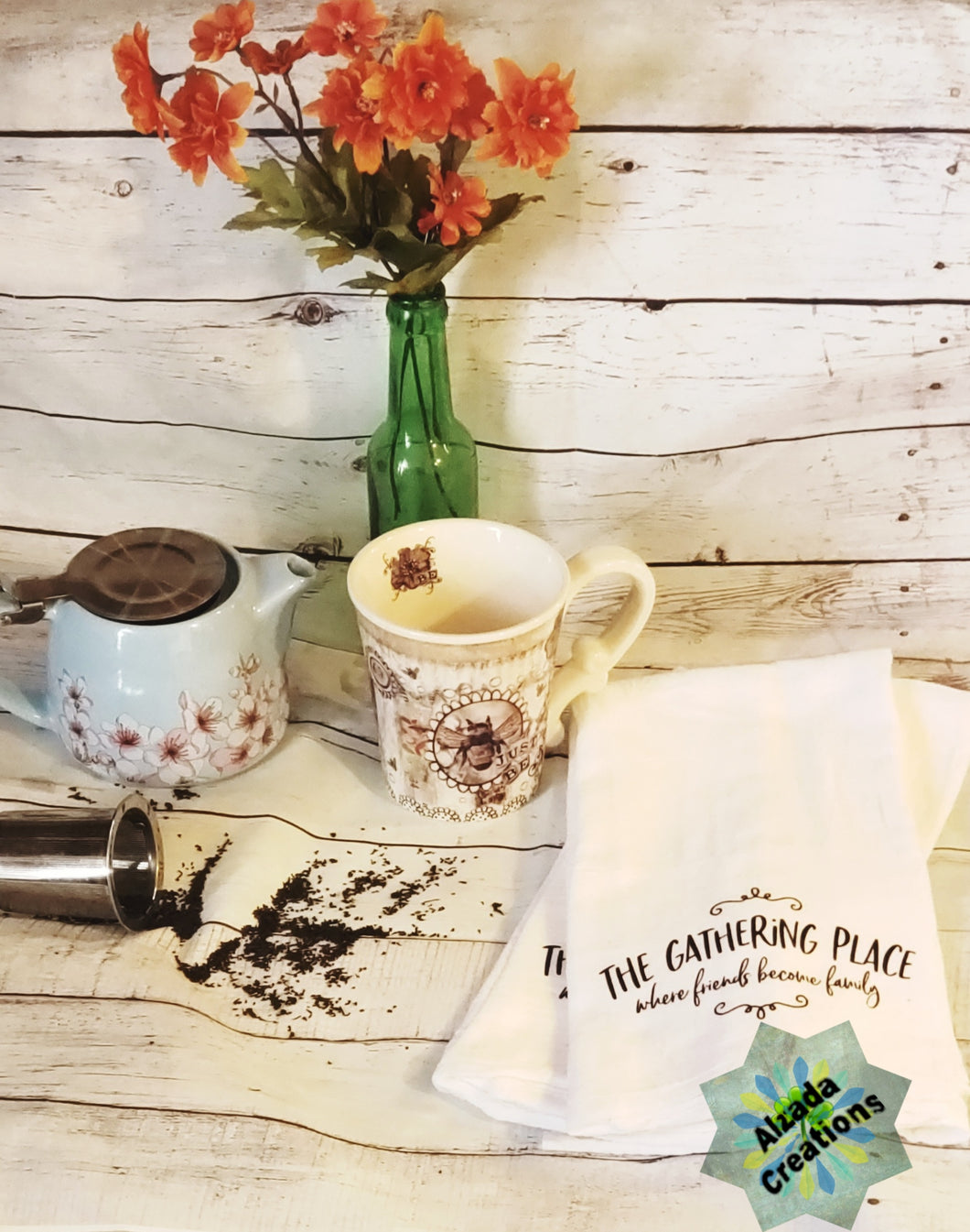 Flour Sack /Tea Towel (The Gathering Place)