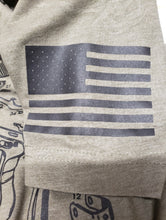 Load image into Gallery viewer, Mens  Graphic T Shirt ( I Study Triggernometry /Flag Sleeve)
