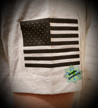 Load image into Gallery viewer, Mens  Graphic T Shirt ( I Study Triggernometry /Flag Sleeve)
